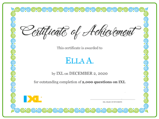 Show off your achievements